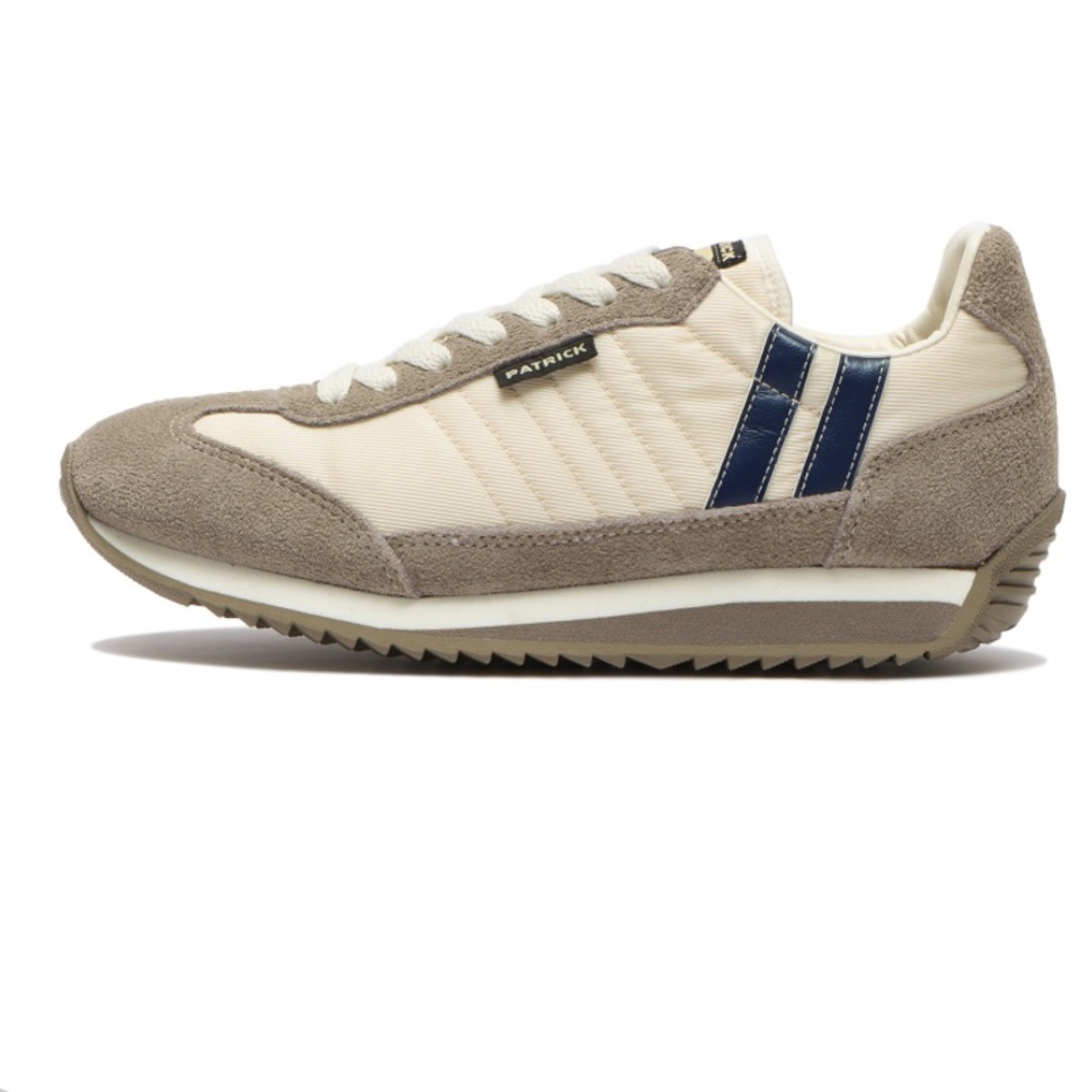 Patrick Marathon unisex size 41 sneakers, Men’s 8,‎ Blue and Cream